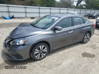 2019 Nissan Sentra S with VIN 3N1AB7APXKY300255, listed as a Copart auction lot 60244185 with 111,754 mi miles and Salvage title. Bid and sale history available at DreamBid. Image 1.