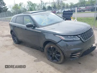 2021 Land Rover Range Rover Velar R-Dynamic S with VIN SALYT2EX8MA323426, listed as a IAAI auction lot 42104858 with 85,311 mi miles and . Bid and sale history available at DreamBid. Image 1.