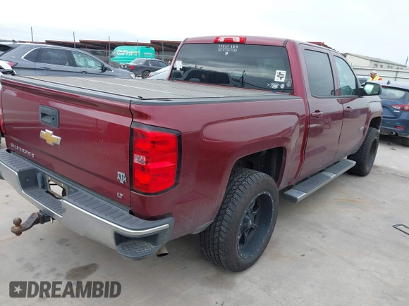 2014 Chevrolet Silverado 1500 LT with VIN 3GCPCREC9EG562284, listed as a IAAI auction lot 41892845 with 108,330 mi miles. Bid and sale history available at carsss.com. Image 4.