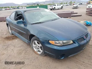 1997 Pontiac Grand Prix GT with VIN 1G2WP12K9VF202743, listed as a IAAI auction lot 42709002 with 188,404 mi miles and . Bid and sale history available at DreamBid. Image 1.