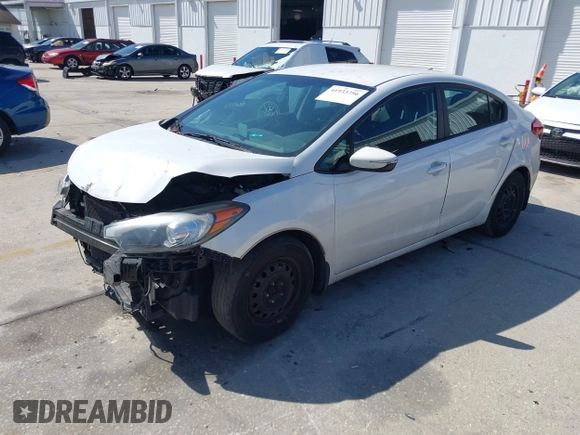 2016 Kia Forte LX with VIN KNAFX4A65G5503050, listed as a IAAI auction lot 41933756 with 156,311 mi miles. Bid and sale history available at carsss.com. Image 18.