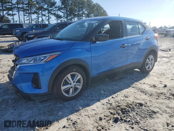 2023 Nissan Kicks S with VIN 3N1CP5BV8PL539545, listed as a Copart auction lot 42906275 with 9,361 mi miles and Salvage Title. Bid and sale history available at DreamBid. Image 1.