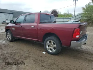 2017 Ram 1500 Big Horn with VIN 1C6RR7LM2HS878833, listed as a Copart auction lot 55676235 with 169,990 mi miles and Clean title. Bid and sale history available at DreamBid. Image 2.