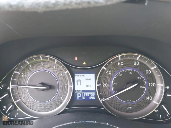 2011 Infiniti QX56 8-passenger with VIN JN8AZ2NC7B9303157, listed as a IAAI auction lot 41779906 with 198,759 mi miles. Bid and sale history available at carsss.com. Image 7.