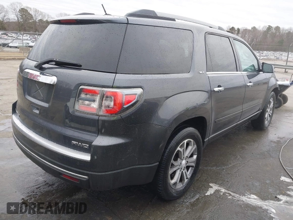 2014 GMC Acadia SLT with VIN 1GKKVSKD2EJ180240, listed as a IAAI auction lot 41500865 with 144,293 mi miles. Bid and sale history available at carsss.com. Image 4.