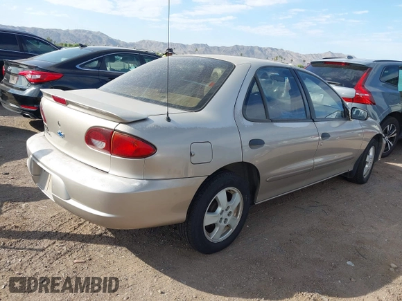 2002 Chevrolet Cavalier LS with VIN 1G1JF524827266028, listed as a IAAI auction lot 42655907 with Not provided miles and . Bid and sale history available at DreamBid. Image 4.