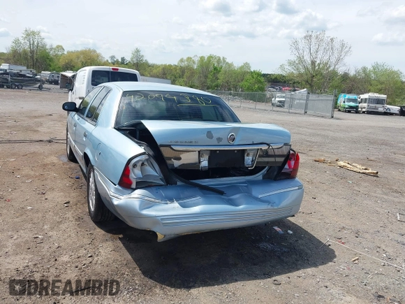 2008 Mercury Grand Marquis LS with VIN 2MEFM75V58X618292, listed as a IAAI auction lot 42094380 with 175,373 mi miles and . Bid and sale history available at DreamBid. Image 6.