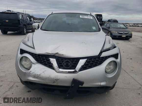 2015 Nissan Juke SV with VIN JN8AF5MR9FT505877, listed as a Copart auction lot 89277275 with 115,376 mi miles and Salvage Title. Bid and sale history available at carsss.com. Image 5.