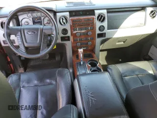 2009 Ford F-150 XL with VIN 1FTPW12V89FB40707, listed as a Copart auction lot 46809785 with 202,587 mi miles and Salvage Title. Bid and sale history available at carsss.com. Image 8.