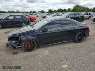 2014 Mercedes-Benz CLA-Class CLA 45 AMG with VIN WDDSJ5CB1EN151266, listed as a Copart auction lot 63798924 with 188,494 mi miles and Salvage Title. Bid and sale history available at carsss.com. Image 1.