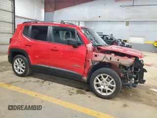 2020 Jeep Renegade Sport with VIN ZACNJAAB3LPL03293, listed as a Copart auction lot 83691994 with 105,208 mi miles and Salvage Title. Bid and sale history available at carsss.com. Image 4.