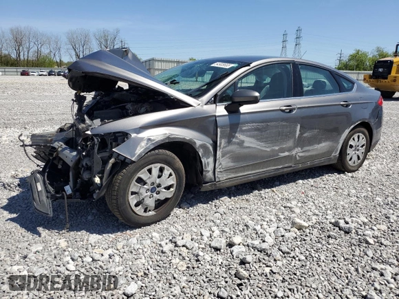 2014 Ford Fusion S with VIN 1FA6P0G78E5385560, listed as a Copart auction lot 54905665 with 0 mi miles and Salvage Title. Bid and sale history available at carsss.com. Image 1.
