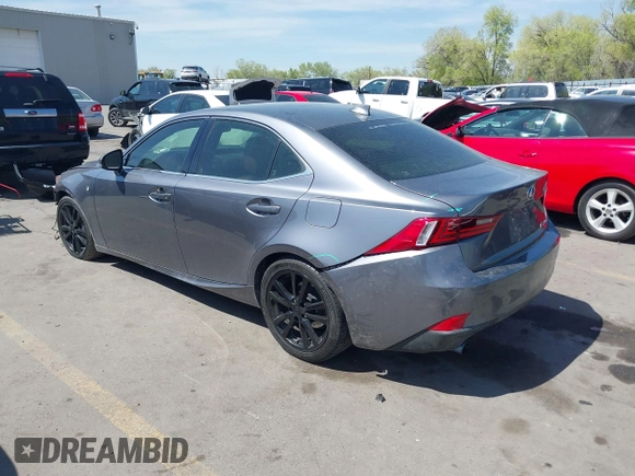 2014 Lexus IS 250 with VIN JTHBF1D27E5021235, listed as a IAAI auction lot 42047503 with 223,521 mi miles and . Bid and sale history available at DreamBid. Image 3.