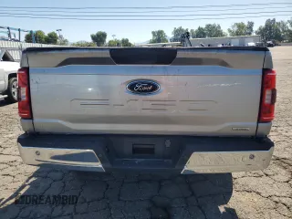 2023 Ford F-150 XL with VIN 1FTEW1C81PKE77742, listed as a Copart auction lot 55707395 with Not Provided miles and Salvage Title. Bid and sale history available at DreamBid. Image 6.