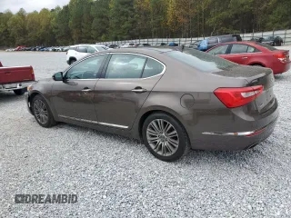 2014 Kia Cadenza Premium with VIN KNALN4D71E5129725, listed as a Copart auction lot 79110494 with 76,919 mi miles and Salvage Title. Bid and sale history available at carsss.com. Image 2.
