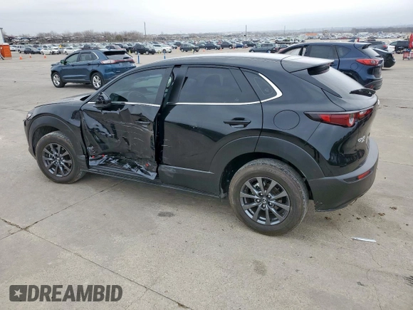 2023 Mazda CX-30 S with VIN 3MVDMBAM0PM508820, listed as a Copart auction lot 47632175 with 16,686 mi miles and Salvage Title. Bid and sale history available at carsss.com. Image 2.