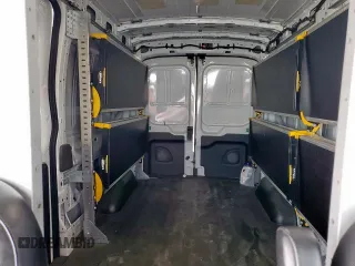 2021 Ford Transit Cargo with VIN 1FTBR1C87MKA37448, listed as a Copart auction lot 55952795 with 78,952 mi miles and Salvage title. Bid and sale history available at DreamBid. Image 10.
