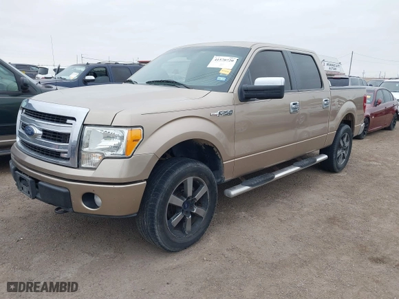 2013 Ford F-150 XL with VIN 1FTEW1CM7DKE21815, listed as a IAAI auction lot 41570720 with 186,398 mi miles. Bid and sale history available at carsss.com. Image 2.