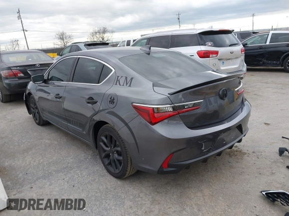 2022 Acura ILX with VIN 19UDE2F37NA004940, listed as a IAAI auction lot 41772235 with 31,920 mi miles and . Bid and sale history available at DreamBid. Image 3.