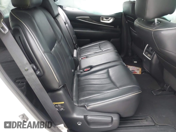 2016 Infiniti QX60 with VIN 5N1AL0MM1GC520429, listed as a IAAI auction lot 41286912 with 65,512 mi miles and . Bid and sale history available at DreamBid. Image 8.