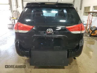 2014 Toyota Sienna L with VIN 5TDZK3DC6ES470318, listed as a Copart auction lot 45523325 with 175,316 mi miles and Salvage Title. Bid and sale history available at carsss.com. Image 6.