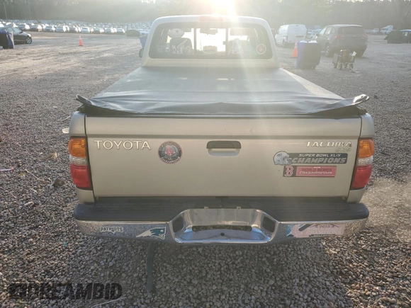 2001 Toyota Tacoma with VIN 5TEWM72N51Z875124, listed as a Copart auction lot 48407995 with 223,133 mi miles and Salvage title. Bid and sale history available at DreamBid. Image 6.