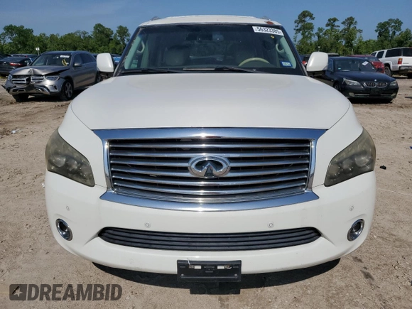 2014 Infiniti QX80 with VIN JN8AZ2NE5E9063225, listed as a Copart auction lot 56323385 with 172,135 mi miles and Clean title. Bid and sale history available at DreamBid. Image 5.