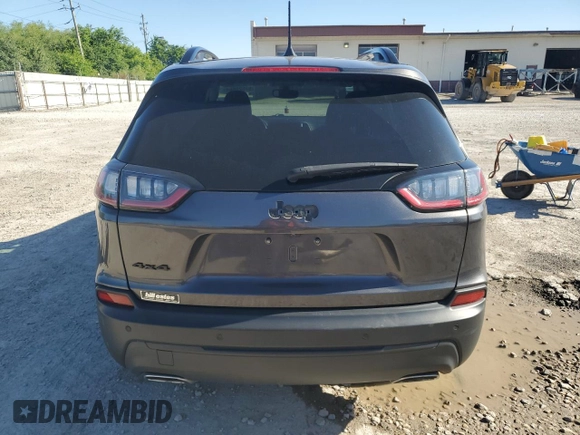 2020 Jeep Cherokee Altitude with VIN 1C4PJMLN9LD553902, listed as a Copart auction lot 57625664 with 37,121 mi miles and Non Repairable. Bid and sale history available at carsss.com. Image 6.
