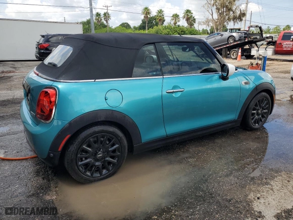 2020 MINI Convertible Cooper with VIN WMWWJ3C01L3M02100, listed as a Copart auction lot 67056434 with NaN miles and Non Repairable. Bid and sale history available at carsss.com. Image 3.