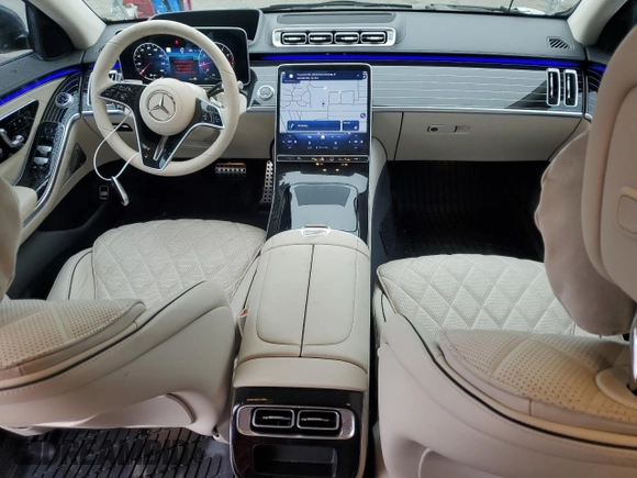 2024 Mercedes-Benz S 580 с VIN W1K6G7GB9RA306312, выставлен на аукционе Copart как лот 55761695 с пробегом 5 461 миль миль и Списание • Salvage title. История ставок и продаж доступна на DreamBid. Изображение 8.