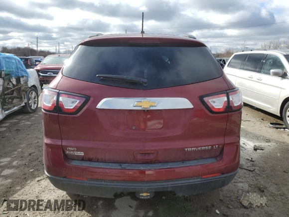 2015 Chevrolet Traverse LT z VIN 1GNKVHKD3FJ268866, wystawiony jako Copart lot #47085565 z przebiegiem 129 477 mil mil oraz Szkoda całkowita • Salvage title. Historia ofert i sprzedaży dostępna na DreamBid. Obrazek 6.