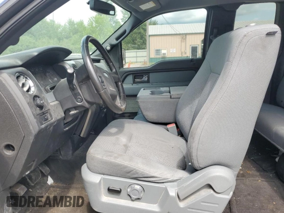 2014 Ford F-150 XL with VIN 1FTEX1CM7EKD10552, listed as a Copart auction lot 63090035 with Not provided miles and Salvage title. Bid and sale history available at DreamBid. Image 7.