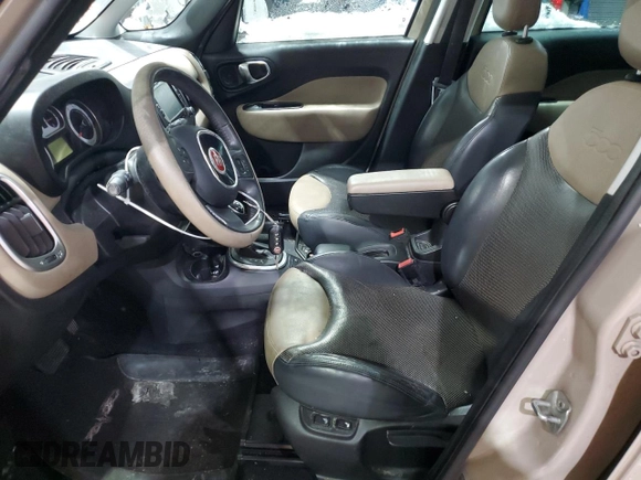 2014 FIAT 500L Lounge with VIN ZFBCFACH7EZ013756, listed as a Copart auction lot 44085635 with 128,348 mi miles and Clean Title. Bid and sale history available at DreamBid. Image 7.