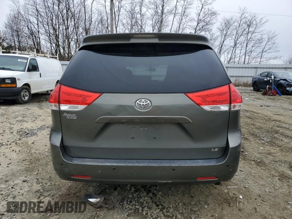 2011 Toyota Sienna LE AAS with VIN 5TDKK3DC4BS087295, listed as a Copart auction lot 50319335 with 148,279 mi miles and Salvage Title. Bid and sale history available at carsss.com. Image 6.