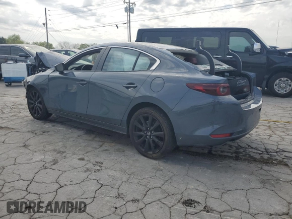 2024 Mazda 3 S Carbon Edition with VIN 3MZBPBCM4RM402805, listed as a Copart auction lot 53740555 with Not provided miles and Salvage title. Bid and sale history available at DreamBid. Image 2.