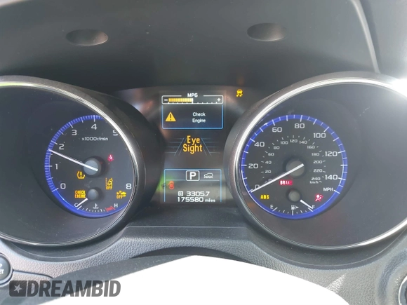 2015 Subaru Outback Limited with VIN 4S4BSANC2F3310472, listed as a IAAI auction lot 41755086 with 175,580 mi miles and . Bid and sale history available at DreamBid. Image 7.