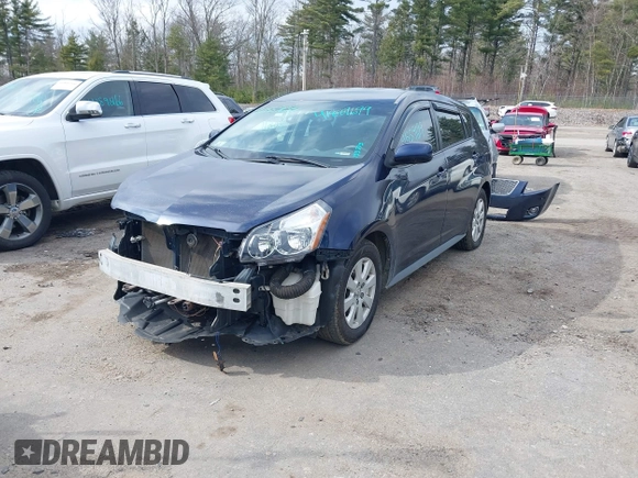 2009 Pontiac Vibe w/1SB with VIN 5Y2SL67029Z431635, listed as a IAAI auction lot 41889699 with 133,773 mi miles. Bid and sale history available at carsss.com. Image 2.