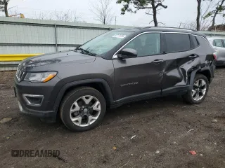 2019 Jeep Compass Limited z VIN 3C4NJDCB6KT653963, wystawiony jako Copart lot #52717475 z przebiegiem 41 027 mil mil oraz Szkoda całkowita • Salvage title. Historia ofert i sprzedaży dostępna na DreamBid. Obrazek 1.