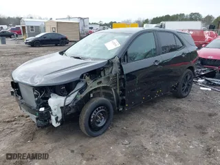 2024 Chevrolet Equinox LS with VIN 3GNAXHEG2RL325955, listed as a IAAI auction lot 41552783 with 12,375 mi miles. Bid and sale history available at carsss.com. Image 2.