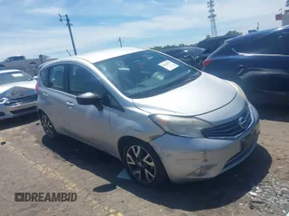 2015 Nissan Note S z VIN 3N1CE2CPXFL357543, wystawiony jako IAAI lot #42204393 z przebiegiem 65 525 mil mil oraz . Historia ofert i sprzedaży dostępna na DreamBid. Obrazek 1.
