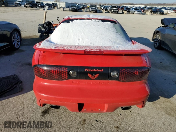 1998 Pontiac Firebird Formula with VIN 2G2FV22G8W2217809, listed as a Copart auction lot 82886224 with Not provided miles and Salvage title. Bid and sale history available at DreamBid. Image 6.