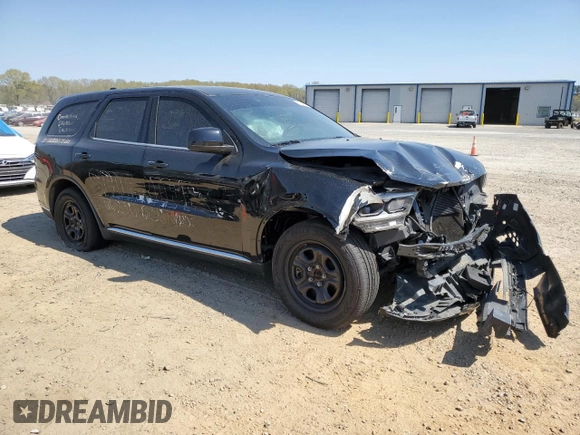 2022 Dodge Durango Pursuit with VIN 1C4RDJFG0NC184528, listed as a Copart auction lot 50624175 with Not provided miles and Salvage title. Bid and sale history available at DreamBid. Image 4.