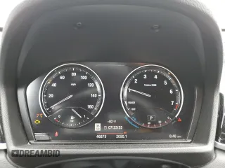 2021 BMW X1 xDrive28i with VIN WBXJG9C09M5U35093, listed as a Copart auction lot 65509155 with 46,875 mi miles and Salvage title. Bid and sale history available at DreamBid. Image 9.