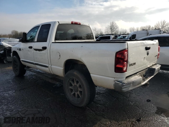 2007 Dodge Ram 2500 SLT with VIN 3D7KS28A47G840788, listed as a Copart auction lot 88069635 with 352,227 mi miles and Clean Title. Bid and sale history available at carsss.com. Image 2.