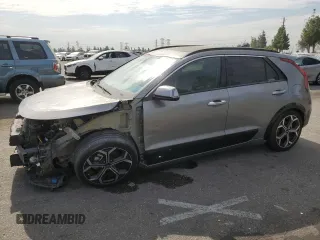 2023 Kia Niro SX Touring with VIN KNDCT3LE2P5042275, listed as a Copart auction lot 73018274 with 50,271 mi miles and Salvage Title. Bid and sale history available at carsss.com. Image 1.