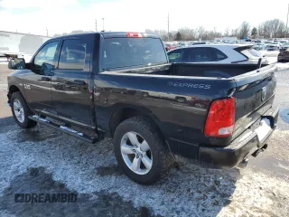 2014 Ram 1500 Express with VIN 1C6RR7KT1ES343691, listed as a Copart auction lot 45643425 with 167,547 mi miles and Salvage Title. Bid and sale history available at carsss.com. Image 2.