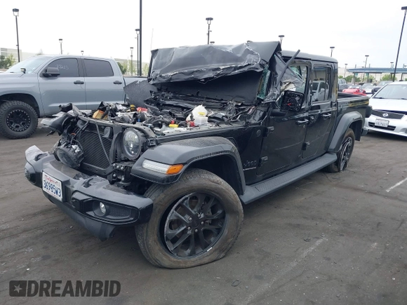 2023 Jeep Gladiator Overland с VIN 1C6HJTFG1PL562849, выставлен на аукционе IAAI как лот 42076164 с пробегом 24 942 миль миль и . История ставок и продаж доступна на DreamBid. Изображение 2.
