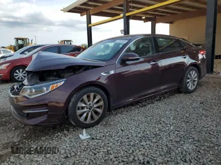 2017 Kia Optima EX with VIN 5XXGU4L32HG163260, listed as a Copart auction lot 61853685 with 140,007 mi miles and Salvage title. Bid and sale history available at DreamBid. Image 1.