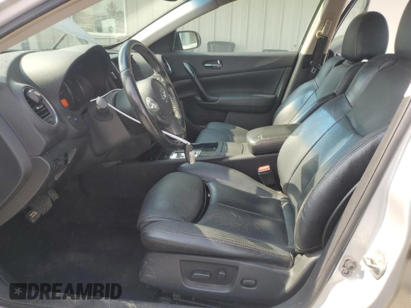 2011 Nissan Maxima SV with VIN 1N4AA5AP3BC802866, listed as a Copart auction lot 59536145 with 184,958 mi miles and Salvage title. Bid and sale history available at DreamBid. Image 7.