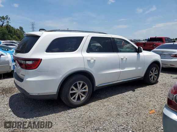2016 Dodge Durango Limited with VIN 1C4RDHDG1GC459418, listed as a Copart auction lot 64301275 with 114,150 mi miles and Salvage title. Bid and sale history available at DreamBid. Image 3.